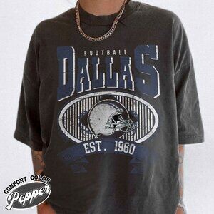 Dallas Football Classic-Inspired Comfort Colors T-Shirt 91